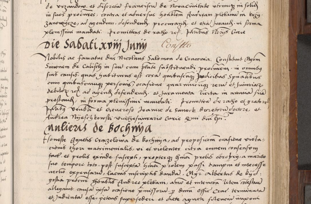 Zdjęcie nr 134 dla obiektu archiwalnego: Volumen II-um actorum coram R. D. Petro Tomicki, episcopo Cracoviensi et Regni Poloniae Vicecancellario, per A. D. 1530 et 1531 inclusive acticatorum, quorum indicem ad finem praesentis voluminis adnotatum videre est.