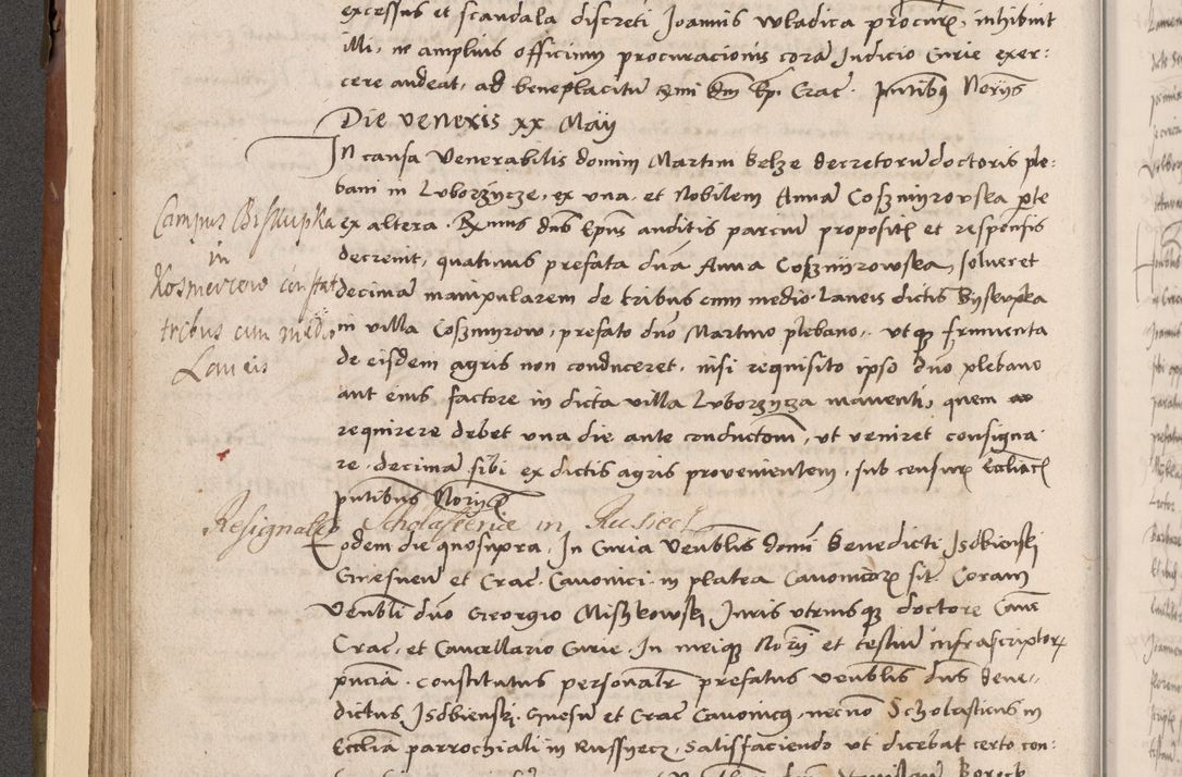 Zdjęcie nr 127 dla obiektu archiwalnego: Volumen II-um actorum coram R. D. Petro Tomicki, episcopo Cracoviensi et Regni Poloniae Vicecancellario, per A. D. 1530 et 1531 inclusive acticatorum, quorum indicem ad finem praesentis voluminis adnotatum videre est.