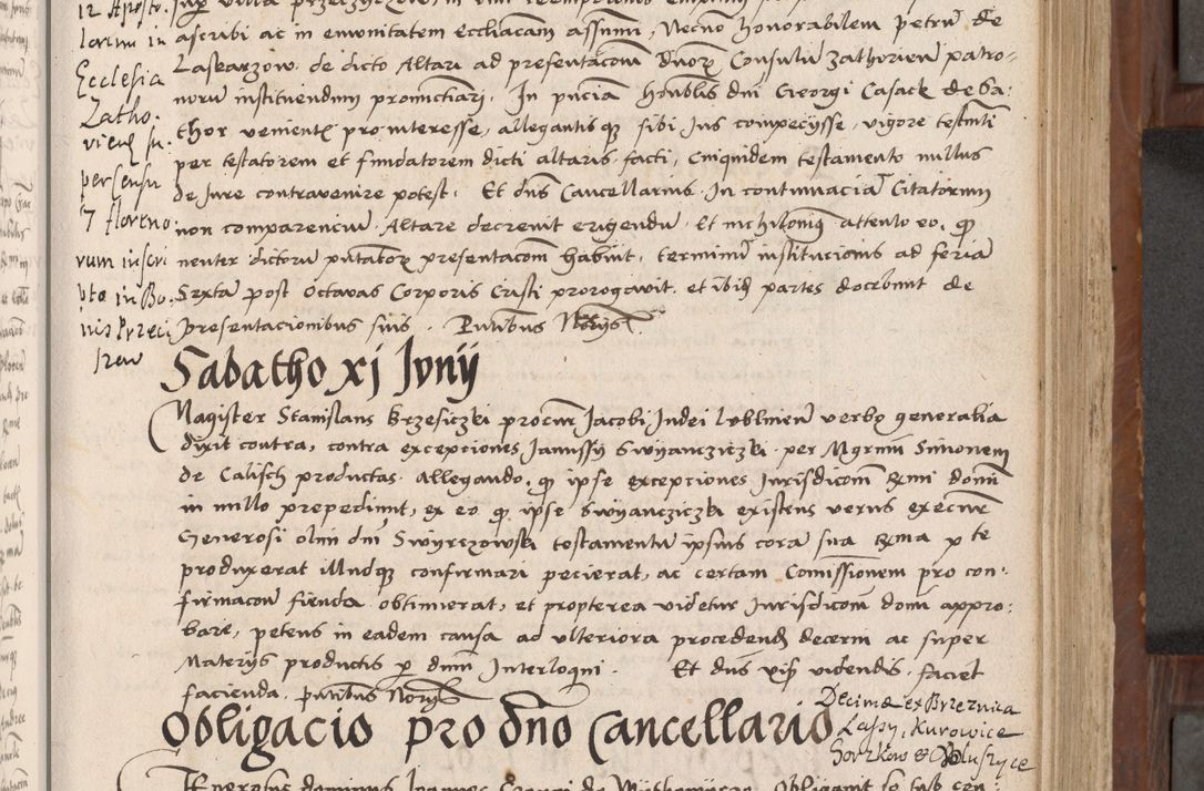 Zdjęcie nr 132 dla obiektu archiwalnego: Volumen II-um actorum coram R. D. Petro Tomicki, episcopo Cracoviensi et Regni Poloniae Vicecancellario, per A. D. 1530 et 1531 inclusive acticatorum, quorum indicem ad finem praesentis voluminis adnotatum videre est.