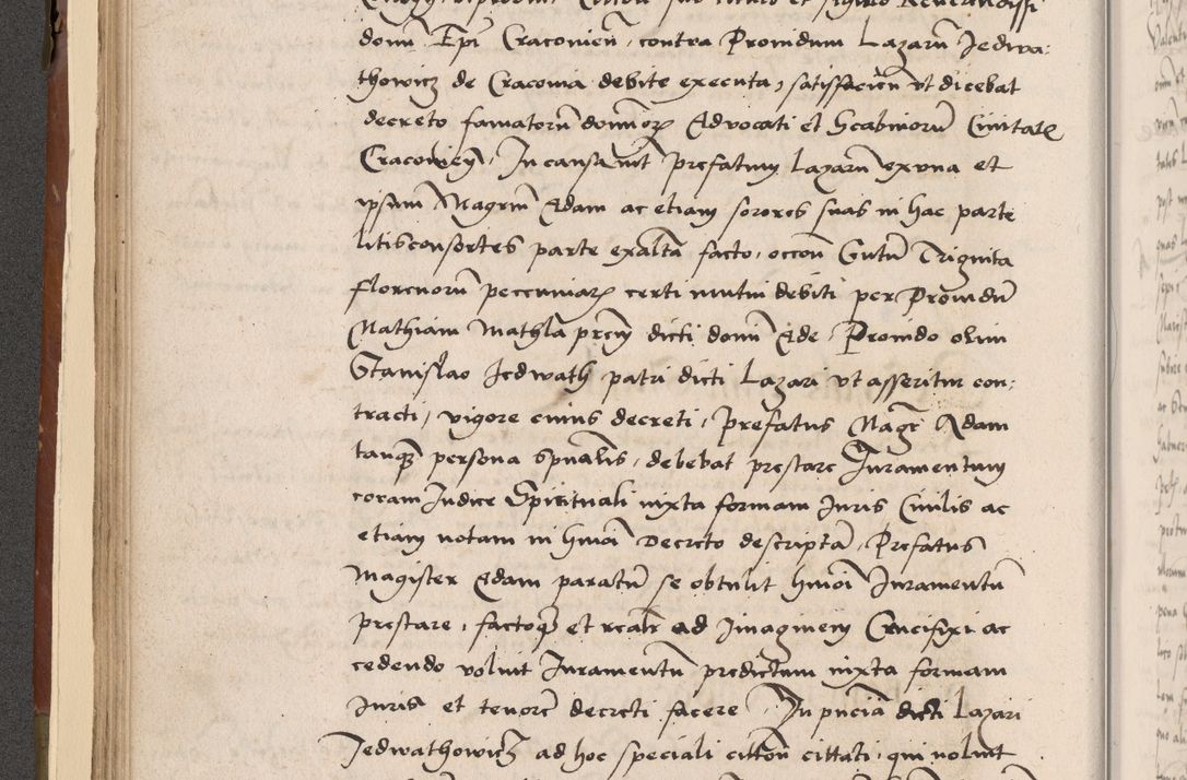 Zdjęcie nr 123 dla obiektu archiwalnego: Volumen II-um actorum coram R. D. Petro Tomicki, episcopo Cracoviensi et Regni Poloniae Vicecancellario, per A. D. 1530 et 1531 inclusive acticatorum, quorum indicem ad finem praesentis voluminis adnotatum videre est.