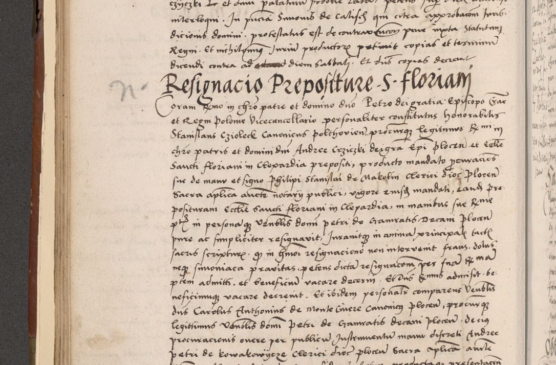 Zdjęcie nr 131 dla obiektu archiwalnego: Volumen II-um actorum coram R. D. Petro Tomicki, episcopo Cracoviensi et Regni Poloniae Vicecancellario, per A. D. 1530 et 1531 inclusive acticatorum, quorum indicem ad finem praesentis voluminis adnotatum videre est.