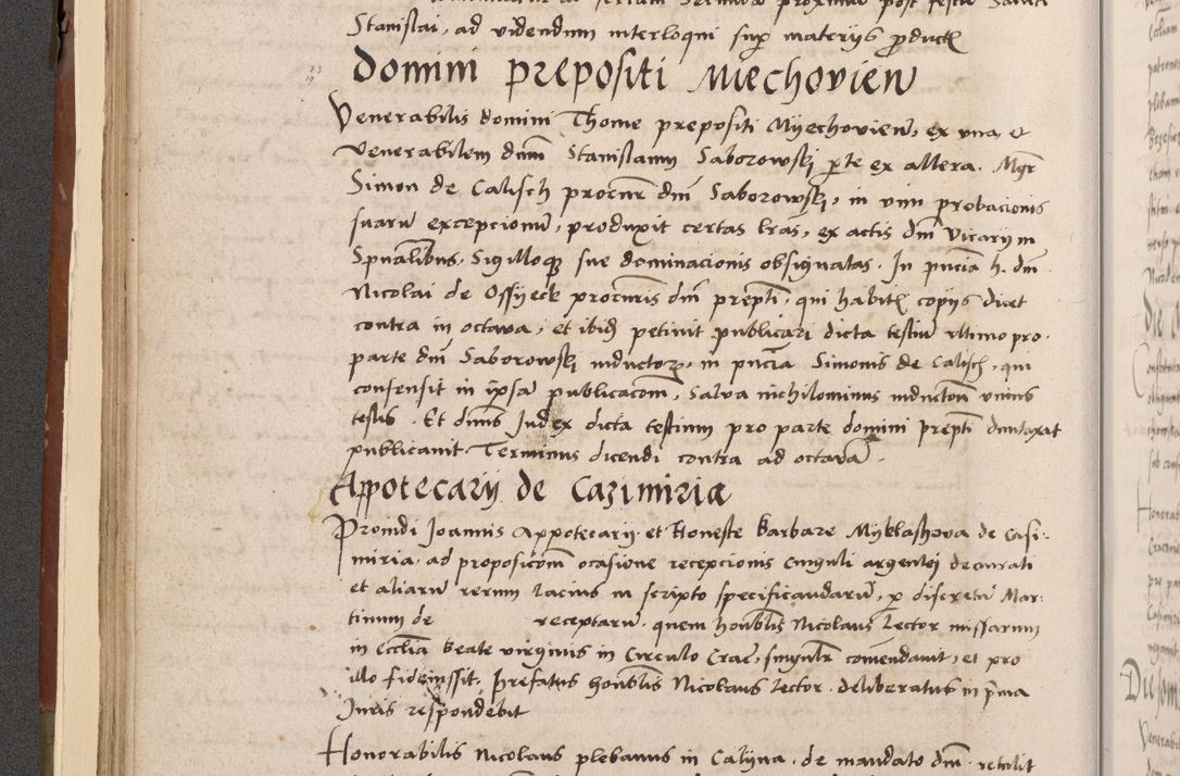 Zdjęcie nr 109 dla obiektu archiwalnego: Volumen II-um actorum coram R. D. Petro Tomicki, episcopo Cracoviensi et Regni Poloniae Vicecancellario, per A. D. 1530 et 1531 inclusive acticatorum, quorum indicem ad finem praesentis voluminis adnotatum videre est.