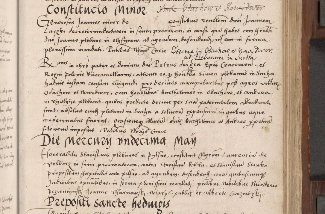 Zdjęcie nr 116 dla obiektu archiwalnego: Volumen II-um actorum coram R. D. Petro Tomicki, episcopo Cracoviensi et Regni Poloniae Vicecancellario, per A. D. 1530 et 1531 inclusive acticatorum, quorum indicem ad finem praesentis voluminis adnotatum videre est.