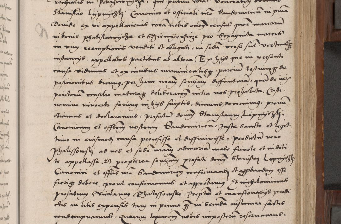 Zdjęcie nr 108 dla obiektu archiwalnego: Volumen II-um actorum coram R. D. Petro Tomicki, episcopo Cracoviensi et Regni Poloniae Vicecancellario, per A. D. 1530 et 1531 inclusive acticatorum, quorum indicem ad finem praesentis voluminis adnotatum videre est.