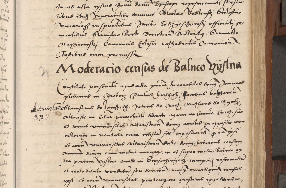 Zdjęcie nr 106 dla obiektu archiwalnego: Volumen II-um actorum coram R. D. Petro Tomicki, episcopo Cracoviensi et Regni Poloniae Vicecancellario, per A. D. 1530 et 1531 inclusive acticatorum, quorum indicem ad finem praesentis voluminis adnotatum videre est.