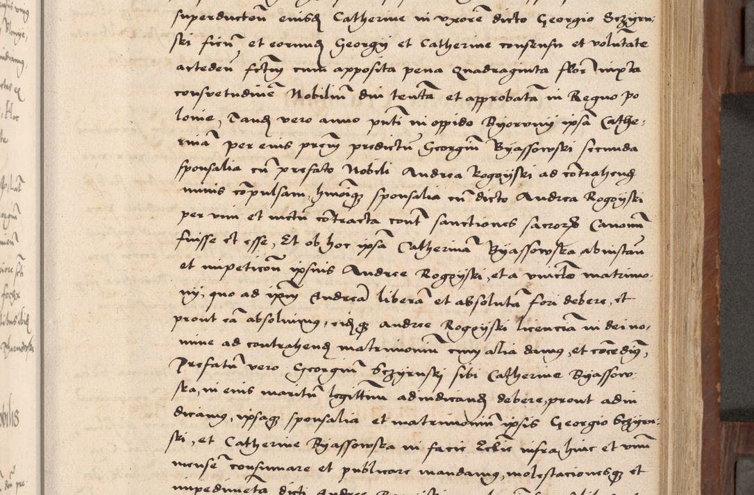 Zdjęcie nr 100 dla obiektu archiwalnego: Volumen II-um actorum coram R. D. Petro Tomicki, episcopo Cracoviensi et Regni Poloniae Vicecancellario, per A. D. 1530 et 1531 inclusive acticatorum, quorum indicem ad finem praesentis voluminis adnotatum videre est.