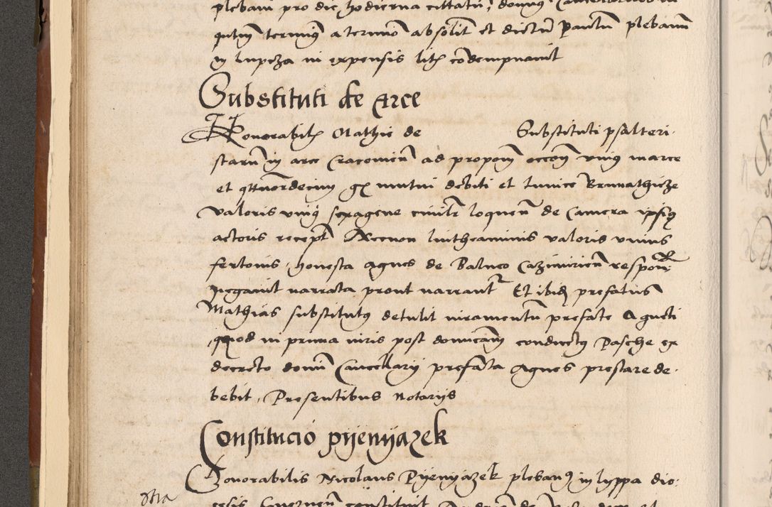 Zdjęcie nr 97 dla obiektu archiwalnego: Volumen II-um actorum coram R. D. Petro Tomicki, episcopo Cracoviensi et Regni Poloniae Vicecancellario, per A. D. 1530 et 1531 inclusive acticatorum, quorum indicem ad finem praesentis voluminis adnotatum videre est.