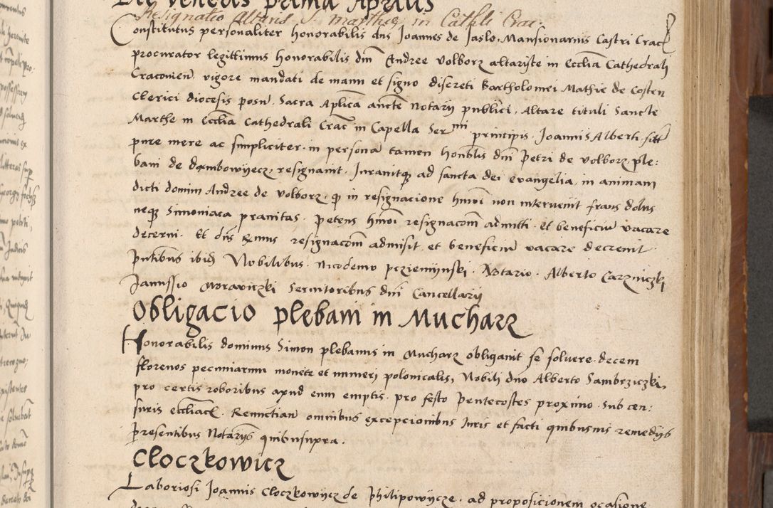 Zdjęcie nr 92 dla obiektu archiwalnego: Volumen II-um actorum coram R. D. Petro Tomicki, episcopo Cracoviensi et Regni Poloniae Vicecancellario, per A. D. 1530 et 1531 inclusive acticatorum, quorum indicem ad finem praesentis voluminis adnotatum videre est.
