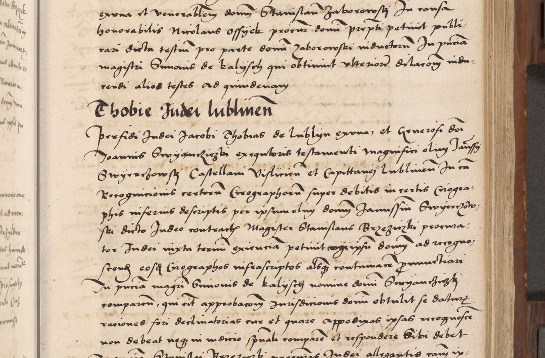 Zdjęcie nr 88 dla obiektu archiwalnego: Volumen II-um actorum coram R. D. Petro Tomicki, episcopo Cracoviensi et Regni Poloniae Vicecancellario, per A. D. 1530 et 1531 inclusive acticatorum, quorum indicem ad finem praesentis voluminis adnotatum videre est.