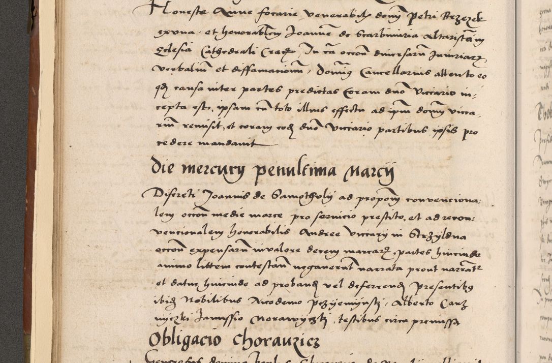Zdjęcie nr 87 dla obiektu archiwalnego: Volumen II-um actorum coram R. D. Petro Tomicki, episcopo Cracoviensi et Regni Poloniae Vicecancellario, per A. D. 1530 et 1531 inclusive acticatorum, quorum indicem ad finem praesentis voluminis adnotatum videre est.