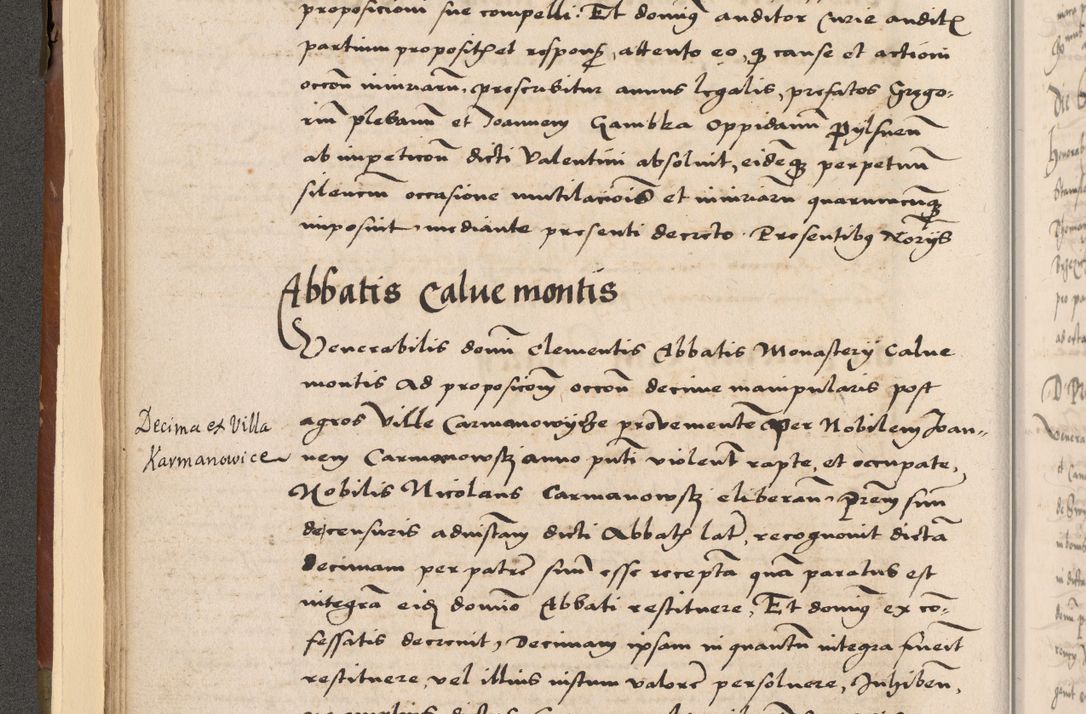 Zdjęcie nr 83 dla obiektu archiwalnego: Volumen II-um actorum coram R. D. Petro Tomicki, episcopo Cracoviensi et Regni Poloniae Vicecancellario, per A. D. 1530 et 1531 inclusive acticatorum, quorum indicem ad finem praesentis voluminis adnotatum videre est.