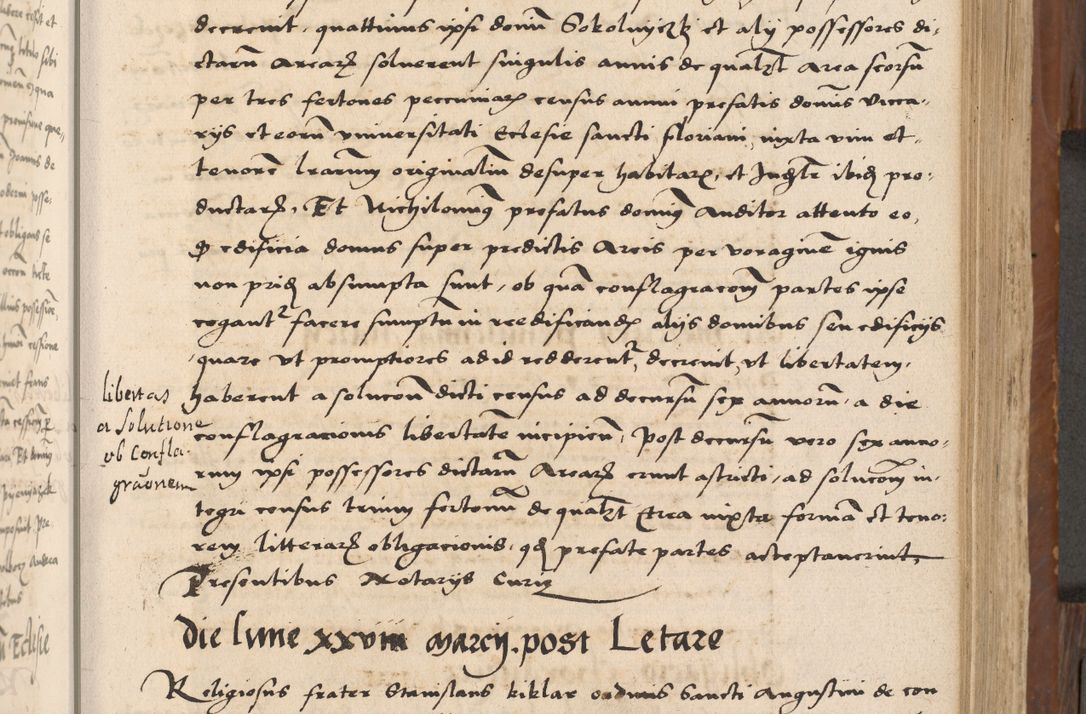 Zdjęcie nr 86 dla obiektu archiwalnego: Volumen II-um actorum coram R. D. Petro Tomicki, episcopo Cracoviensi et Regni Poloniae Vicecancellario, per A. D. 1530 et 1531 inclusive acticatorum, quorum indicem ad finem praesentis voluminis adnotatum videre est.