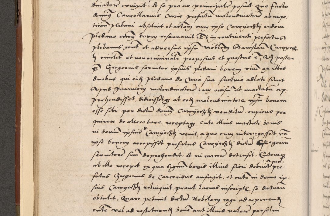 Zdjęcie nr 79 dla obiektu archiwalnego: Volumen II-um actorum coram R. D. Petro Tomicki, episcopo Cracoviensi et Regni Poloniae Vicecancellario, per A. D. 1530 et 1531 inclusive acticatorum, quorum indicem ad finem praesentis voluminis adnotatum videre est.