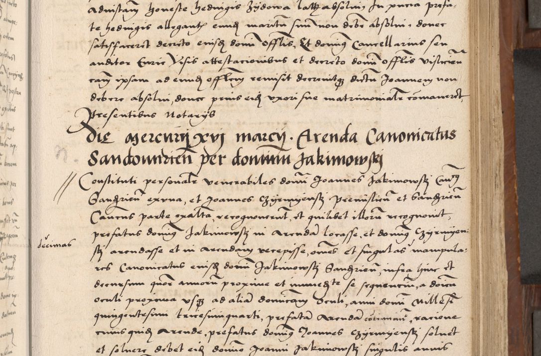 Zdjęcie nr 80 dla obiektu archiwalnego: Volumen II-um actorum coram R. D. Petro Tomicki, episcopo Cracoviensi et Regni Poloniae Vicecancellario, per A. D. 1530 et 1531 inclusive acticatorum, quorum indicem ad finem praesentis voluminis adnotatum videre est.
