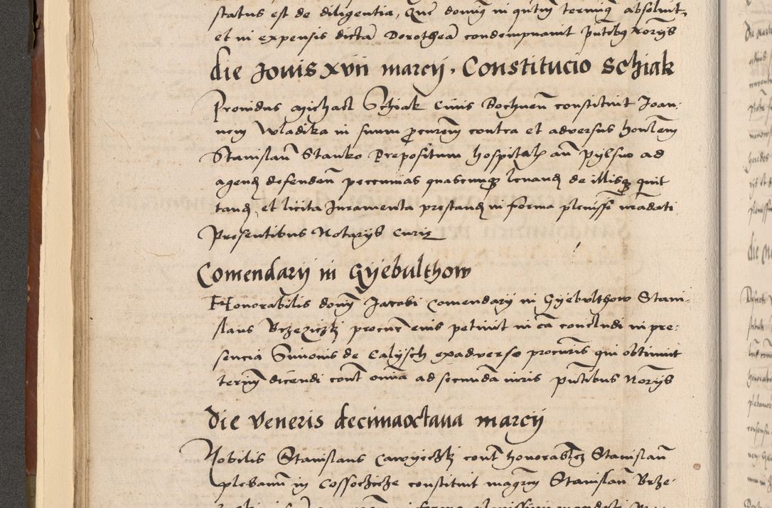 Zdjęcie nr 81 dla obiektu archiwalnego: Volumen II-um actorum coram R. D. Petro Tomicki, episcopo Cracoviensi et Regni Poloniae Vicecancellario, per A. D. 1530 et 1531 inclusive acticatorum, quorum indicem ad finem praesentis voluminis adnotatum videre est.
