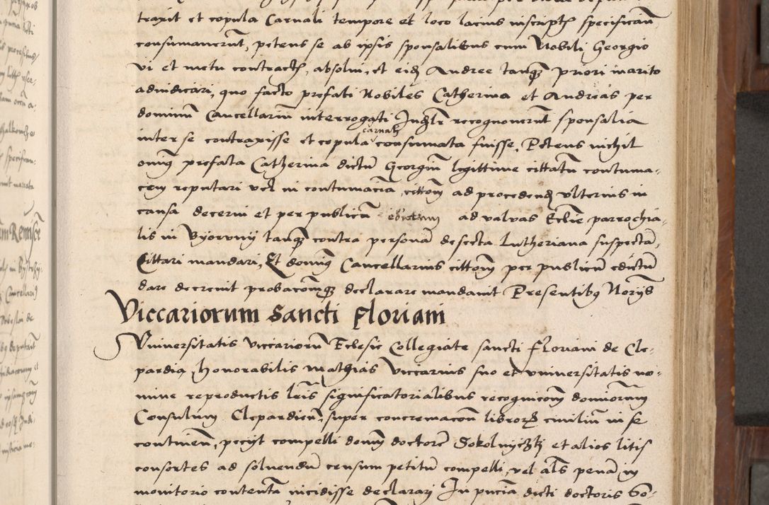 Zdjęcie nr 78 dla obiektu archiwalnego: Volumen II-um actorum coram R. D. Petro Tomicki, episcopo Cracoviensi et Regni Poloniae Vicecancellario, per A. D. 1530 et 1531 inclusive acticatorum, quorum indicem ad finem praesentis voluminis adnotatum videre est.