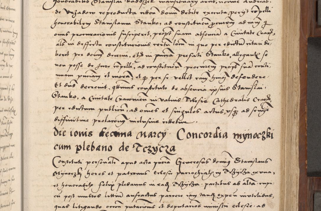 Zdjęcie nr 74 dla obiektu archiwalnego: Volumen II-um actorum coram R. D. Petro Tomicki, episcopo Cracoviensi et Regni Poloniae Vicecancellario, per A. D. 1530 et 1531 inclusive acticatorum, quorum indicem ad finem praesentis voluminis adnotatum videre est.