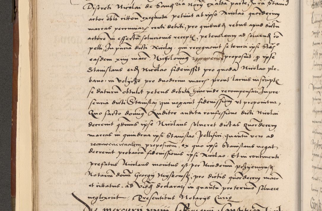 Zdjęcie nr 71 dla obiektu archiwalnego: Volumen II-um actorum coram R. D. Petro Tomicki, episcopo Cracoviensi et Regni Poloniae Vicecancellario, per A. D. 1530 et 1531 inclusive acticatorum, quorum indicem ad finem praesentis voluminis adnotatum videre est.