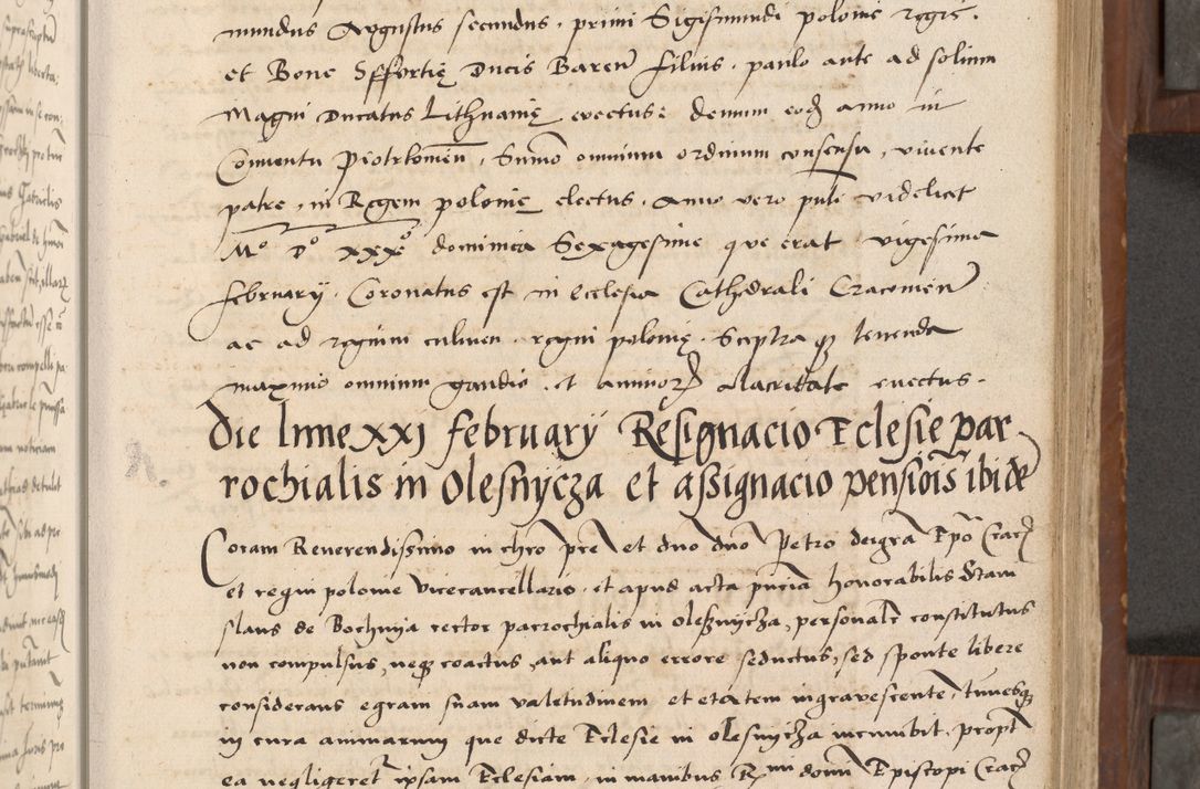 Zdjęcie nr 68 dla obiektu archiwalnego: Volumen II-um actorum coram R. D. Petro Tomicki, episcopo Cracoviensi et Regni Poloniae Vicecancellario, per A. D. 1530 et 1531 inclusive acticatorum, quorum indicem ad finem praesentis voluminis adnotatum videre est.