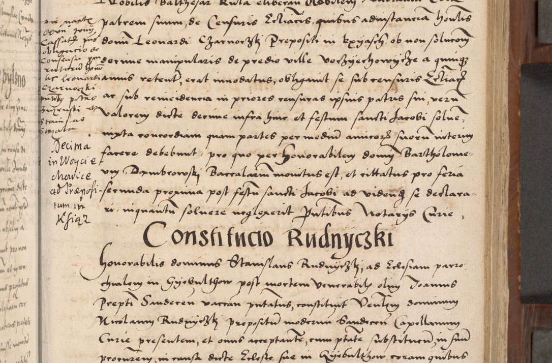 Zdjęcie nr 62 dla obiektu archiwalnego: Volumen II-um actorum coram R. D. Petro Tomicki, episcopo Cracoviensi et Regni Poloniae Vicecancellario, per A. D. 1530 et 1531 inclusive acticatorum, quorum indicem ad finem praesentis voluminis adnotatum videre est.