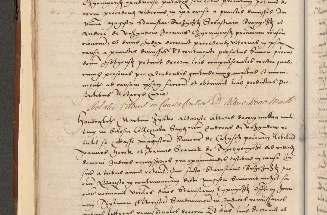 Zdjęcie nr 59 dla obiektu archiwalnego: Volumen II-um actorum coram R. D. Petro Tomicki, episcopo Cracoviensi et Regni Poloniae Vicecancellario, per A. D. 1530 et 1531 inclusive acticatorum, quorum indicem ad finem praesentis voluminis adnotatum videre est.