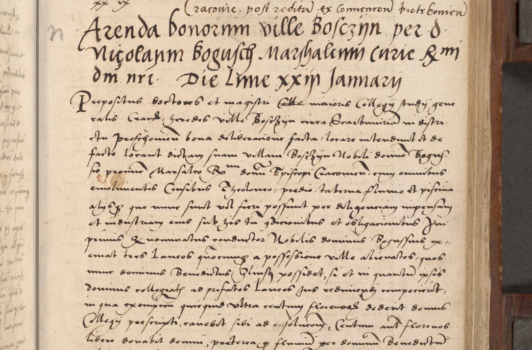 Zdjęcie nr 56 dla obiektu archiwalnego: Volumen II-um actorum coram R. D. Petro Tomicki, episcopo Cracoviensi et Regni Poloniae Vicecancellario, per A. D. 1530 et 1531 inclusive acticatorum, quorum indicem ad finem praesentis voluminis adnotatum videre est.