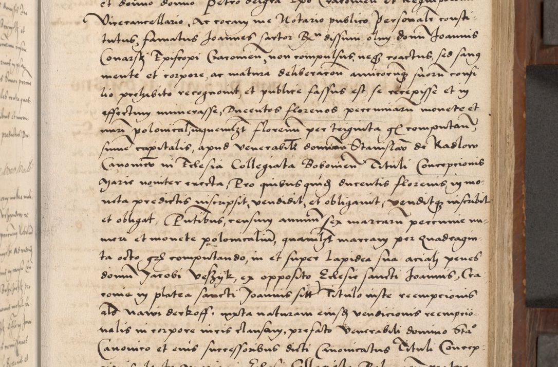 Zdjęcie nr 60 dla obiektu archiwalnego: Volumen II-um actorum coram R. D. Petro Tomicki, episcopo Cracoviensi et Regni Poloniae Vicecancellario, per A. D. 1530 et 1531 inclusive acticatorum, quorum indicem ad finem praesentis voluminis adnotatum videre est.