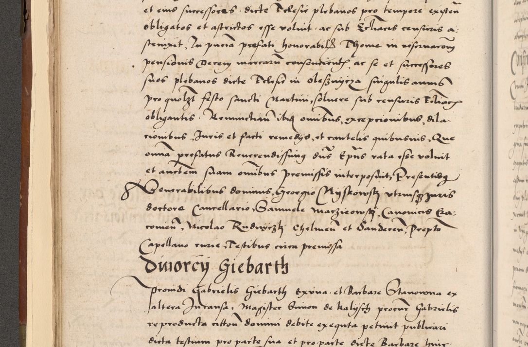 Zdjęcie nr 69 dla obiektu archiwalnego: Volumen II-um actorum coram R. D. Petro Tomicki, episcopo Cracoviensi et Regni Poloniae Vicecancellario, per A. D. 1530 et 1531 inclusive acticatorum, quorum indicem ad finem praesentis voluminis adnotatum videre est.
