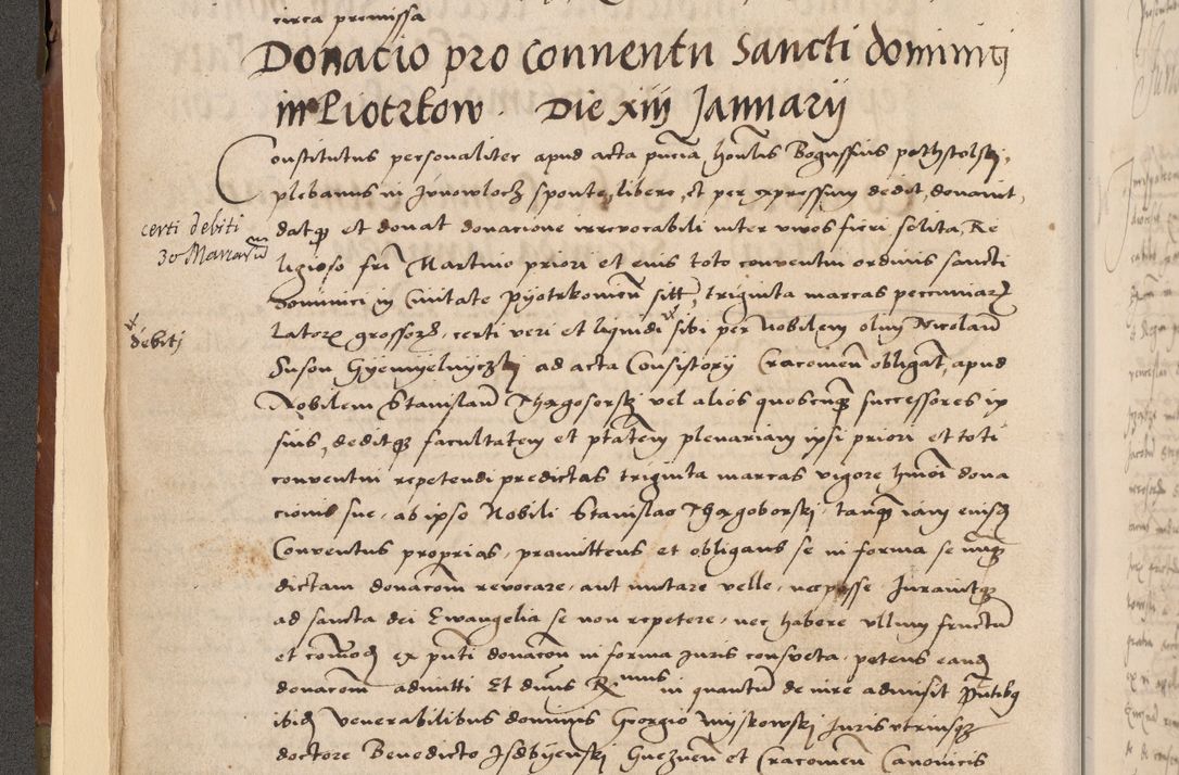 Zdjęcie nr 53 dla obiektu archiwalnego: Volumen II-um actorum coram R. D. Petro Tomicki, episcopo Cracoviensi et Regni Poloniae Vicecancellario, per A. D. 1530 et 1531 inclusive acticatorum, quorum indicem ad finem praesentis voluminis adnotatum videre est.