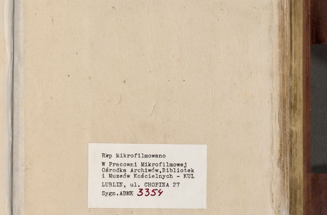 Zdjęcie nr 4 dla obiektu archiwalnego: Acta actorum coram R. D. Petro de Gamratis, nominati archiepiscopi Gnesnensis, episcopi Cracoviensis per annos 1541 et 1542 acticatorum, praesidente tunc curiase suae R. D. Bartholomaeo Gantkowski, canonico Cracoviensi, Posnaniensi cancellario, parochialis in Konopisca etc. rectore.