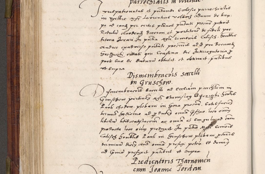 Zdjęcie nr 401 dla obiektu archiwalnego: Acta actorum coram R. D. Petro de Gamratis, nominati archiepiscopi Gnesnensis, episcopi Cracoviensis per annos 1541 et 1542 acticatorum, praesidente tunc curiase suae R. D. Bartholomaeo Gantkowski, canonico Cracoviensi, Posnaniensi cancellario, parochialis in Konopisca etc. rectore.