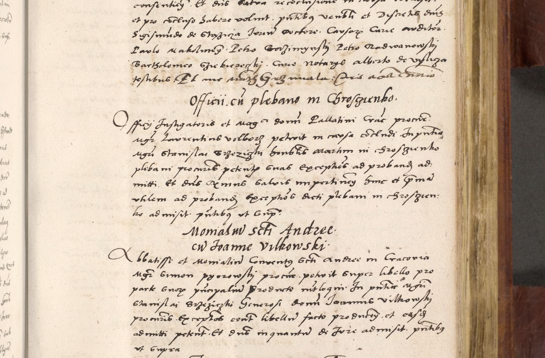 Zdjęcie nr 400 dla obiektu archiwalnego: Acta actorum coram R. D. Petro de Gamratis, nominati archiepiscopi Gnesnensis, episcopi Cracoviensis per annos 1541 et 1542 acticatorum, praesidente tunc curiase suae R. D. Bartholomaeo Gantkowski, canonico Cracoviensi, Posnaniensi cancellario, parochialis in Konopisca etc. rectore.