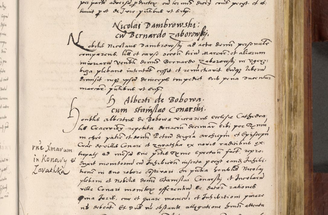 Zdjęcie nr 384 dla obiektu archiwalnego: Acta actorum coram R. D. Petro de Gamratis, nominati archiepiscopi Gnesnensis, episcopi Cracoviensis per annos 1541 et 1542 acticatorum, praesidente tunc curiase suae R. D. Bartholomaeo Gantkowski, canonico Cracoviensi, Posnaniensi cancellario, parochialis in Konopisca etc. rectore.