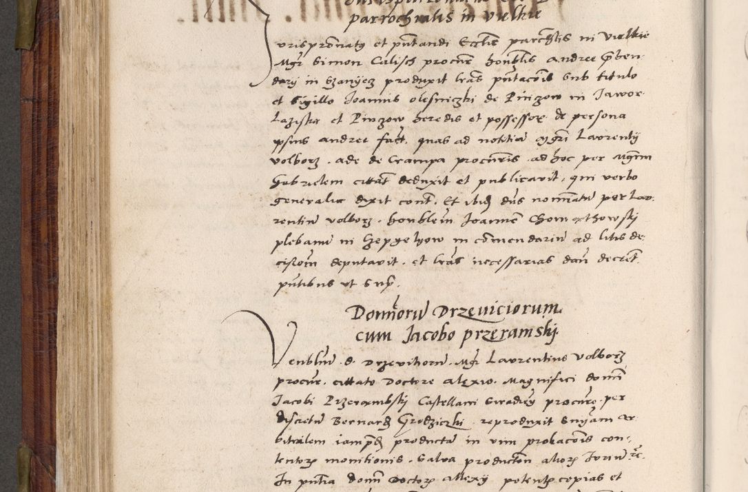 Zdjęcie nr 381 dla obiektu archiwalnego: Acta actorum coram R. D. Petro de Gamratis, nominati archiepiscopi Gnesnensis, episcopi Cracoviensis per annos 1541 et 1542 acticatorum, praesidente tunc curiase suae R. D. Bartholomaeo Gantkowski, canonico Cracoviensi, Posnaniensi cancellario, parochialis in Konopisca etc. rectore.