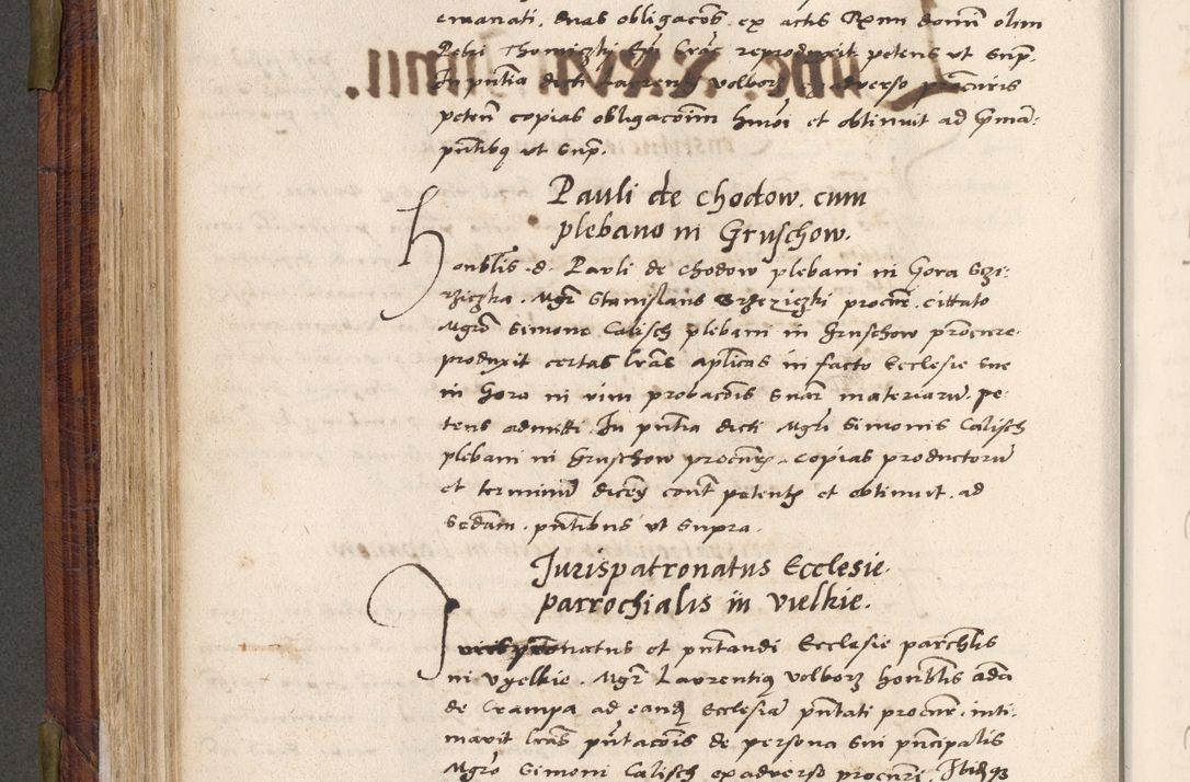 Zdjęcie nr 373 dla obiektu archiwalnego: Acta actorum coram R. D. Petro de Gamratis, nominati archiepiscopi Gnesnensis, episcopi Cracoviensis per annos 1541 et 1542 acticatorum, praesidente tunc curiase suae R. D. Bartholomaeo Gantkowski, canonico Cracoviensi, Posnaniensi cancellario, parochialis in Konopisca etc. rectore.