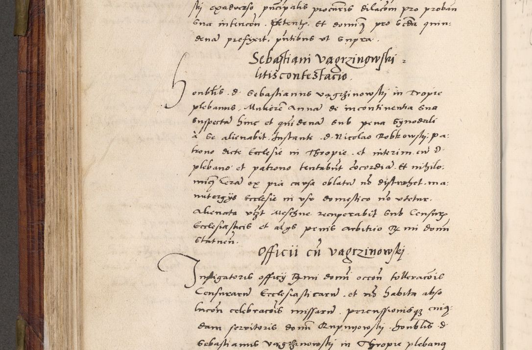 Zdjęcie nr 357 dla obiektu archiwalnego: Acta actorum coram R. D. Petro de Gamratis, nominati archiepiscopi Gnesnensis, episcopi Cracoviensis per annos 1541 et 1542 acticatorum, praesidente tunc curiase suae R. D. Bartholomaeo Gantkowski, canonico Cracoviensi, Posnaniensi cancellario, parochialis in Konopisca etc. rectore.