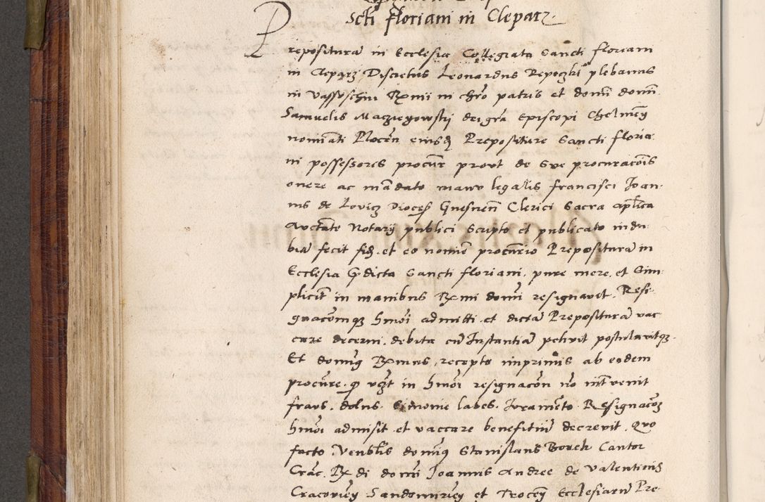Zdjęcie nr 347 dla obiektu archiwalnego: Acta actorum coram R. D. Petro de Gamratis, nominati archiepiscopi Gnesnensis, episcopi Cracoviensis per annos 1541 et 1542 acticatorum, praesidente tunc curiase suae R. D. Bartholomaeo Gantkowski, canonico Cracoviensi, Posnaniensi cancellario, parochialis in Konopisca etc. rectore.