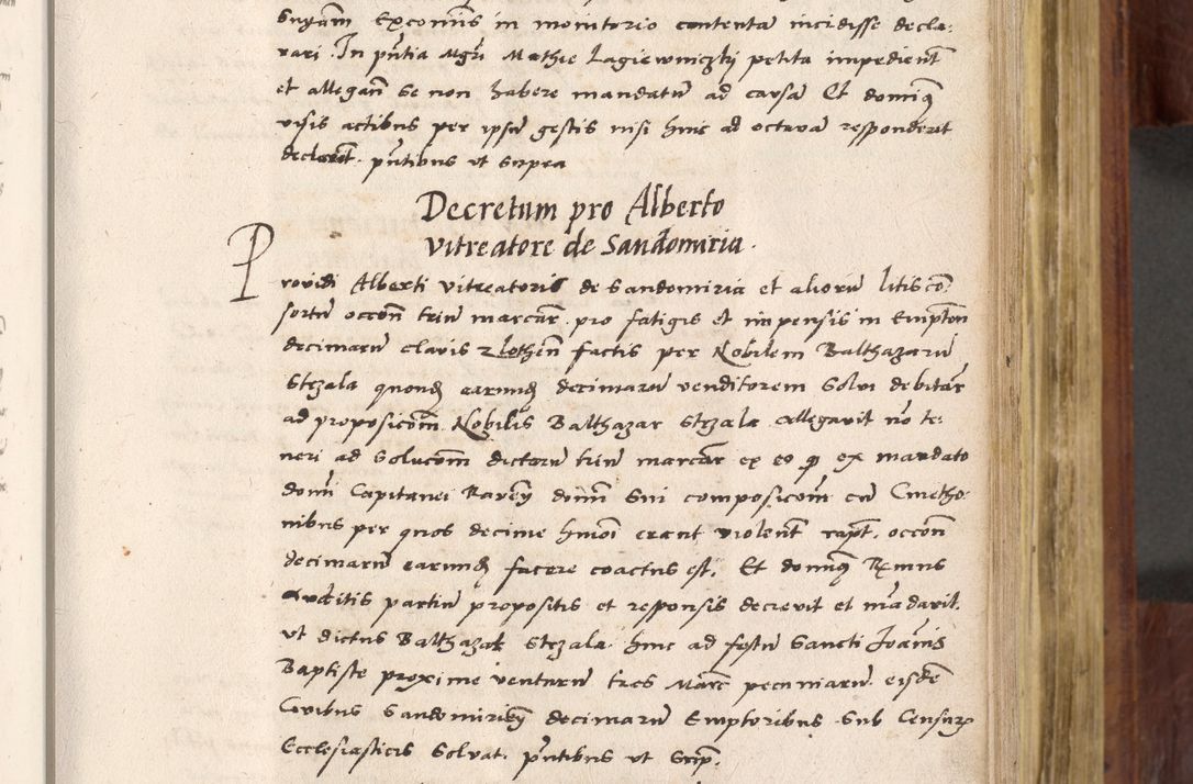 Zdjęcie nr 334 dla obiektu archiwalnego: Acta actorum coram R. D. Petro de Gamratis, nominati archiepiscopi Gnesnensis, episcopi Cracoviensis per annos 1541 et 1542 acticatorum, praesidente tunc curiase suae R. D. Bartholomaeo Gantkowski, canonico Cracoviensi, Posnaniensi cancellario, parochialis in Konopisca etc. rectore.