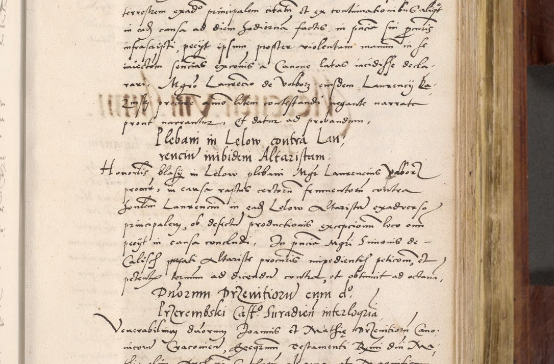 Zdjęcie nr 324 dla obiektu archiwalnego: Acta actorum coram R. D. Petro de Gamratis, nominati archiepiscopi Gnesnensis, episcopi Cracoviensis per annos 1541 et 1542 acticatorum, praesidente tunc curiase suae R. D. Bartholomaeo Gantkowski, canonico Cracoviensi, Posnaniensi cancellario, parochialis in Konopisca etc. rectore.