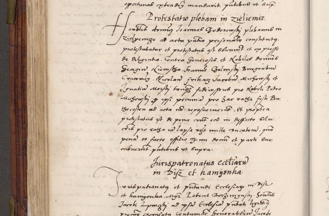 Zdjęcie nr 329 dla obiektu archiwalnego: Acta actorum coram R. D. Petro de Gamratis, nominati archiepiscopi Gnesnensis, episcopi Cracoviensis per annos 1541 et 1542 acticatorum, praesidente tunc curiase suae R. D. Bartholomaeo Gantkowski, canonico Cracoviensi, Posnaniensi cancellario, parochialis in Konopisca etc. rectore.