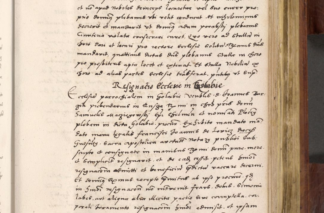 Zdjęcie nr 328 dla obiektu archiwalnego: Acta actorum coram R. D. Petro de Gamratis, nominati archiepiscopi Gnesnensis, episcopi Cracoviensis per annos 1541 et 1542 acticatorum, praesidente tunc curiase suae R. D. Bartholomaeo Gantkowski, canonico Cracoviensi, Posnaniensi cancellario, parochialis in Konopisca etc. rectore.
