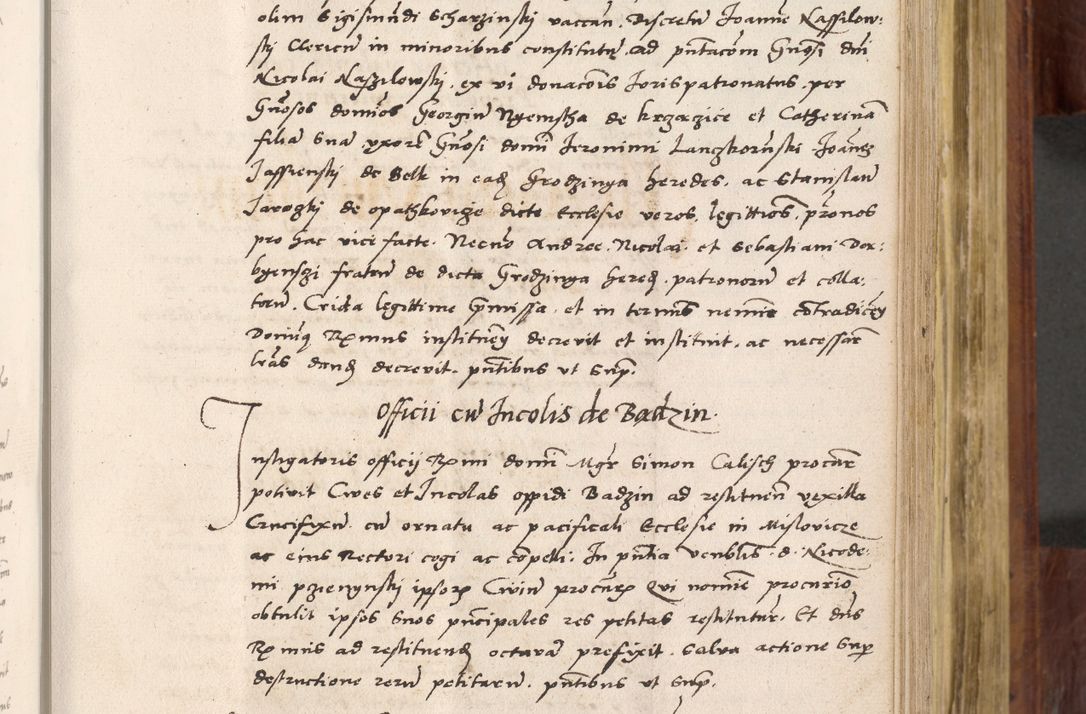 Zdjęcie nr 326 dla obiektu archiwalnego: Acta actorum coram R. D. Petro de Gamratis, nominati archiepiscopi Gnesnensis, episcopi Cracoviensis per annos 1541 et 1542 acticatorum, praesidente tunc curiase suae R. D. Bartholomaeo Gantkowski, canonico Cracoviensi, Posnaniensi cancellario, parochialis in Konopisca etc. rectore.