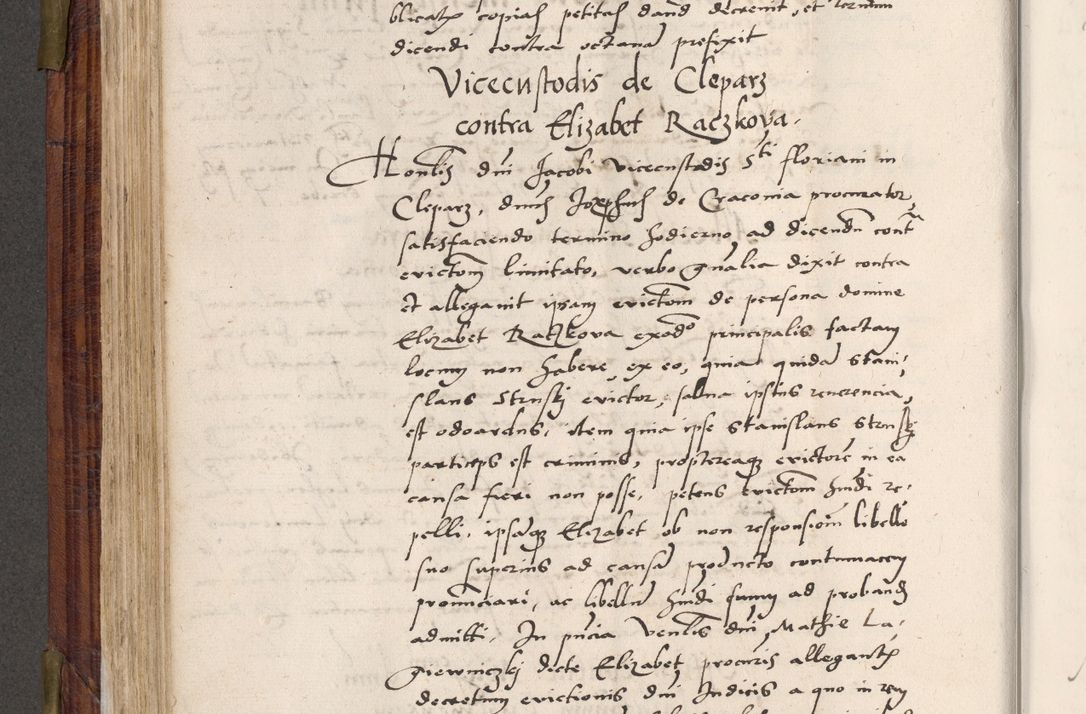 Zdjęcie nr 319 dla obiektu archiwalnego: Acta actorum coram R. D. Petro de Gamratis, nominati archiepiscopi Gnesnensis, episcopi Cracoviensis per annos 1541 et 1542 acticatorum, praesidente tunc curiase suae R. D. Bartholomaeo Gantkowski, canonico Cracoviensi, Posnaniensi cancellario, parochialis in Konopisca etc. rectore.