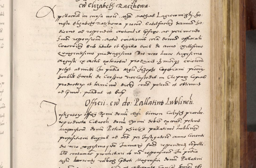 Zdjęcie nr 314 dla obiektu archiwalnego: Acta actorum coram R. D. Petro de Gamratis, nominati archiepiscopi Gnesnensis, episcopi Cracoviensis per annos 1541 et 1542 acticatorum, praesidente tunc curiase suae R. D. Bartholomaeo Gantkowski, canonico Cracoviensi, Posnaniensi cancellario, parochialis in Konopisca etc. rectore.