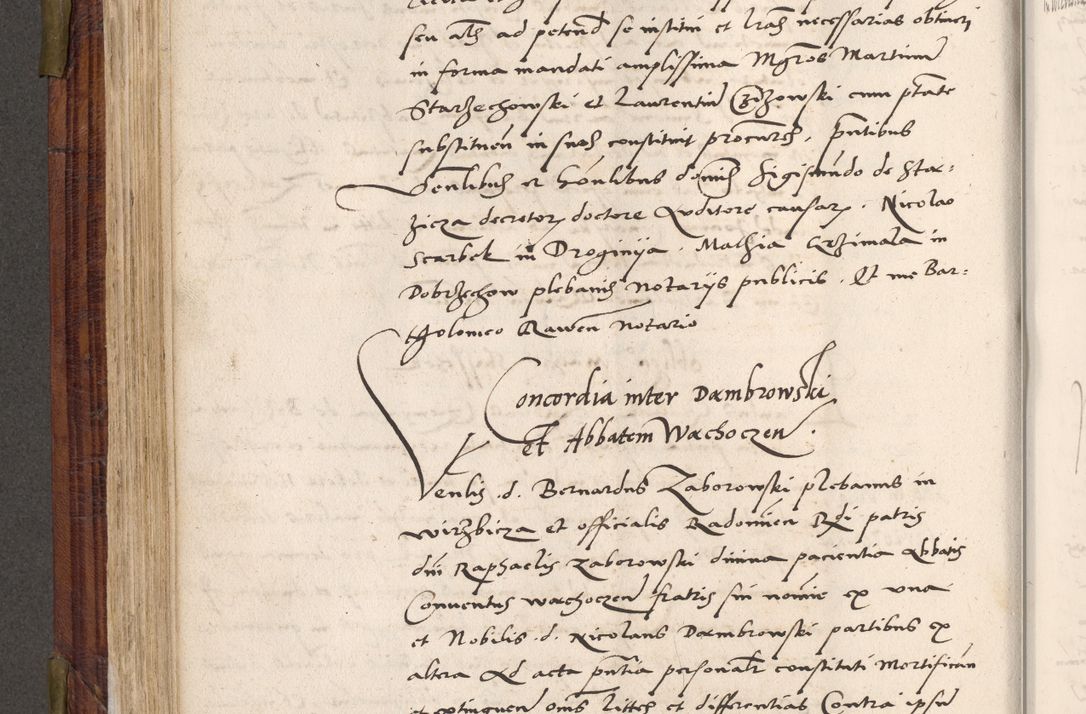 Zdjęcie nr 309 dla obiektu archiwalnego: Acta actorum coram R. D. Petro de Gamratis, nominati archiepiscopi Gnesnensis, episcopi Cracoviensis per annos 1541 et 1542 acticatorum, praesidente tunc curiase suae R. D. Bartholomaeo Gantkowski, canonico Cracoviensi, Posnaniensi cancellario, parochialis in Konopisca etc. rectore.