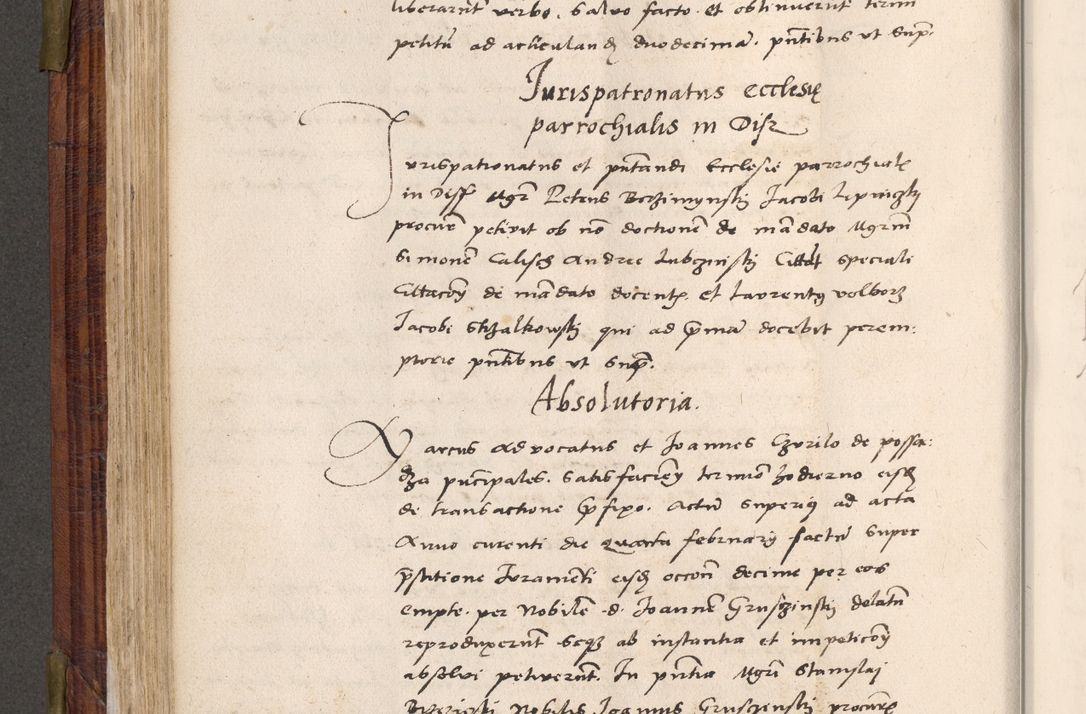 Zdjęcie nr 303 dla obiektu archiwalnego: Acta actorum coram R. D. Petro de Gamratis, nominati archiepiscopi Gnesnensis, episcopi Cracoviensis per annos 1541 et 1542 acticatorum, praesidente tunc curiase suae R. D. Bartholomaeo Gantkowski, canonico Cracoviensi, Posnaniensi cancellario, parochialis in Konopisca etc. rectore.