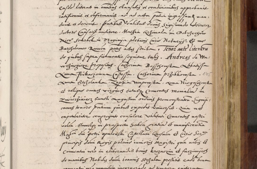 Zdjęcie nr 296 dla obiektu archiwalnego: Acta actorum coram R. D. Petro de Gamratis, nominati archiepiscopi Gnesnensis, episcopi Cracoviensis per annos 1541 et 1542 acticatorum, praesidente tunc curiase suae R. D. Bartholomaeo Gantkowski, canonico Cracoviensi, Posnaniensi cancellario, parochialis in Konopisca etc. rectore.