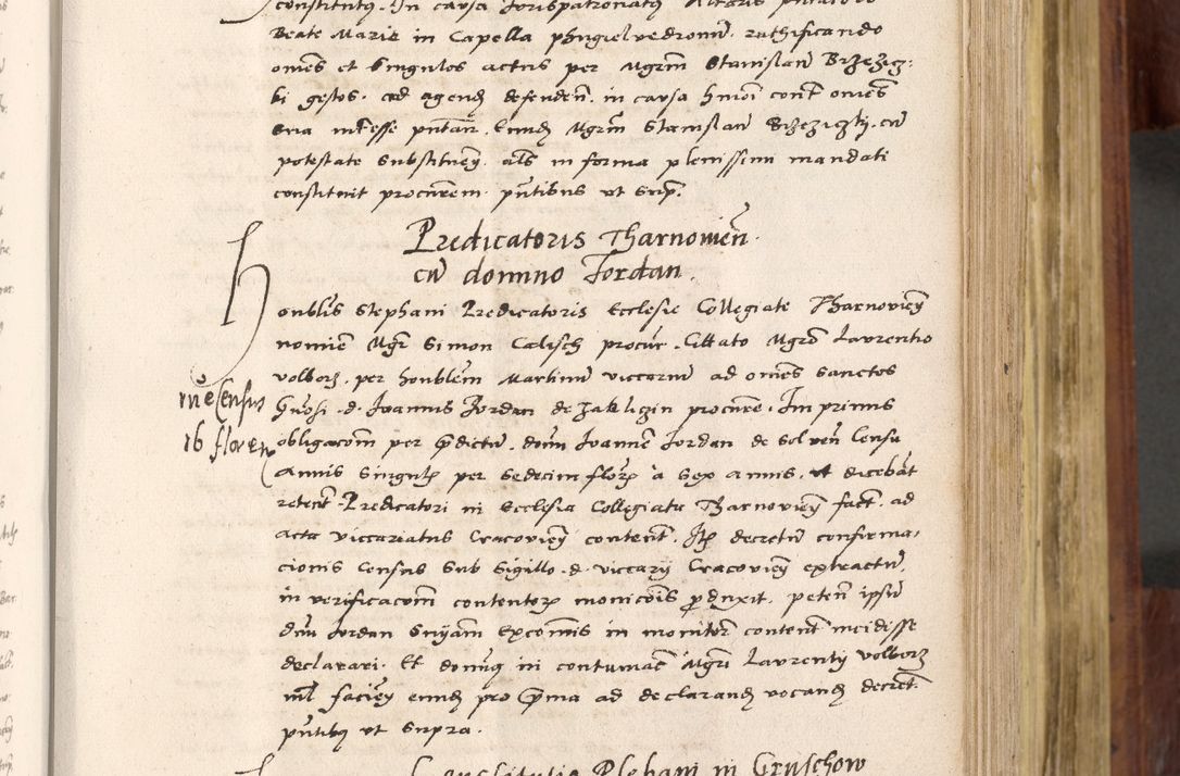 Zdjęcie nr 292 dla obiektu archiwalnego: Acta actorum coram R. D. Petro de Gamratis, nominati archiepiscopi Gnesnensis, episcopi Cracoviensis per annos 1541 et 1542 acticatorum, praesidente tunc curiase suae R. D. Bartholomaeo Gantkowski, canonico Cracoviensi, Posnaniensi cancellario, parochialis in Konopisca etc. rectore.