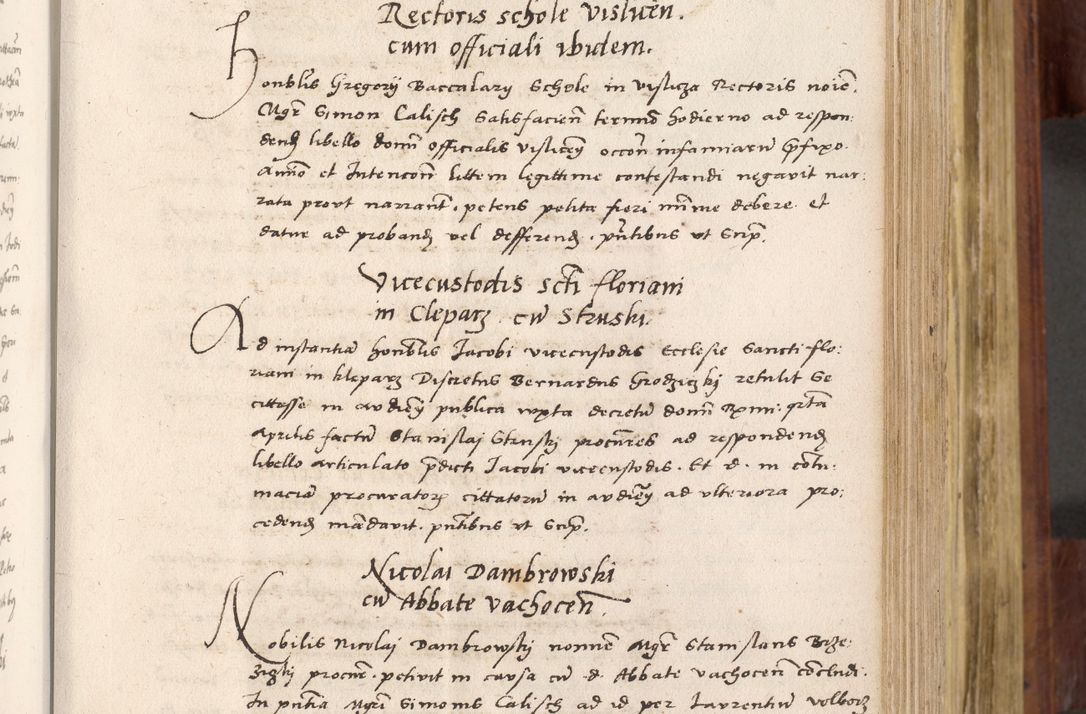 Zdjęcie nr 280 dla obiektu archiwalnego: Acta actorum coram R. D. Petro de Gamratis, nominati archiepiscopi Gnesnensis, episcopi Cracoviensis per annos 1541 et 1542 acticatorum, praesidente tunc curiase suae R. D. Bartholomaeo Gantkowski, canonico Cracoviensi, Posnaniensi cancellario, parochialis in Konopisca etc. rectore.