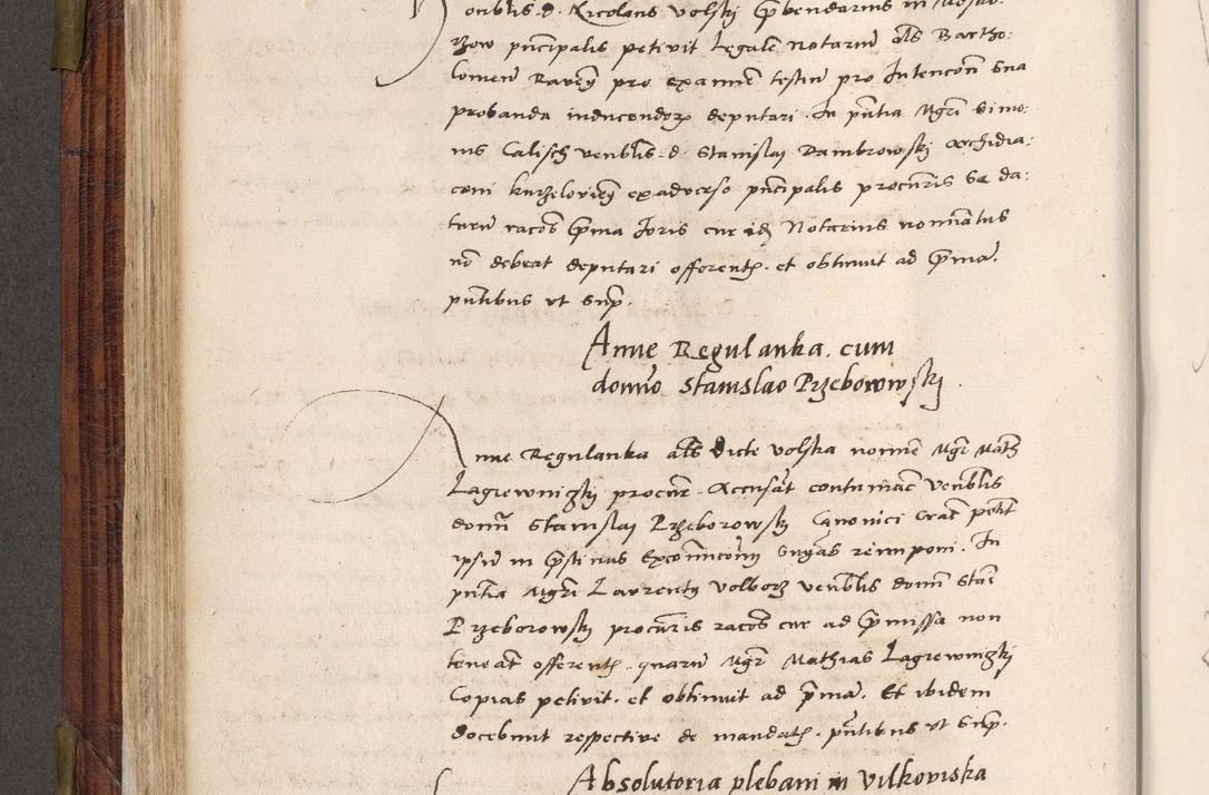Zdjęcie nr 283 dla obiektu archiwalnego: Acta actorum coram R. D. Petro de Gamratis, nominati archiepiscopi Gnesnensis, episcopi Cracoviensis per annos 1541 et 1542 acticatorum, praesidente tunc curiase suae R. D. Bartholomaeo Gantkowski, canonico Cracoviensi, Posnaniensi cancellario, parochialis in Konopisca etc. rectore.